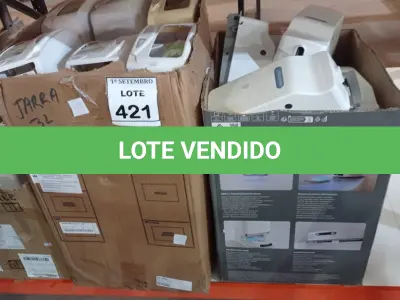 LOTE 421 - 01 LOTE COM GRANDE QUANTIDADE DE DISPENSADORES DE SABÃO. (NO ESTADO) ATENÇÃO! FAZER A VISITAÇÃO ANTES DE ARREMATAR, NÃO SABEMOS SE FUNCIONA, LEILÃO NÃO TEM GARANTIA E NEM DEVOLUÇÃO, SUJEITO A POSSÍVEIS AVARIAS VISÍVEIS/OCULTAS E/OU AUSÊNCIA DE COMPONENTES.