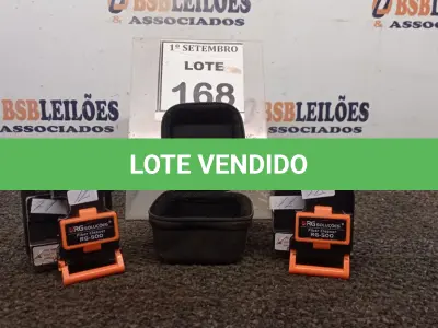 LOTE 168 - 02 CORTADORES DE FIO DE FIBRA ÓTICA. (NO ESTADO) ATENÇÃO! FAZER A VISITAÇÃO ANTES DE ARREMATAR, NÃO SABEMOS SE FUNCIONA, LEILÃO NÃO TEM GARANTIA E NEM DEVOLUÇÃO, SUJEITO A POSSÍVEIS AVARIAS VISÍVEIS/OCULTAS E/OU AUSÊNCIA DE COMPONENTES
