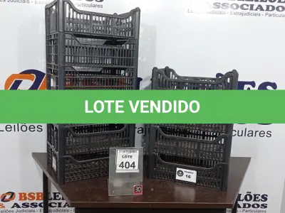 LOTE 404 - 10 CESTAS ORGANIZADORAS. (NO ESTADO) ATENÇÃO! FAZER A VISITAÇÃO ANTES DE ARREMATAR, NÃO SABEMOS SE FUNCIONA, LEILÃO NÃO TEM GARANTIA E NEM DEVOLUÇÃO, SUJEITO A POSSÍVEIS AVARIAS VISÍVEIS/OCULTAS E/OU AUSÊNCIA DE COMPONENTES.