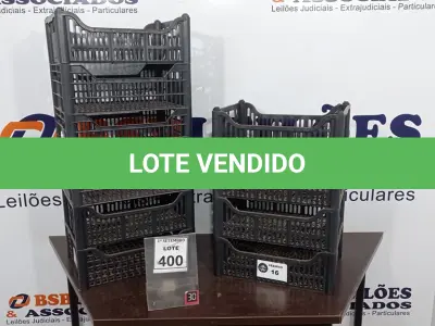 LOTE 400 - 10 CESTAS ORGANIZADORAS. (NO ESTADO) ATENÇÃO! FAZER A VISITAÇÃO ANTES DE ARREMATAR, NÃO SABEMOS SE FUNCIONA, LEILÃO NÃO TEM GARANTIA E NEM DEVOLUÇÃO, SUJEITO A POSSÍVEIS AVARIAS VISÍVEIS/OCULTAS E/OU AUSÊNCIA DE COMPONENTES.