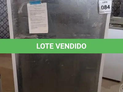 LOTE 084 - 01 GELADEIRA WHIRLPOOL 110V. (NO ESTADO EM QUE SE ENCONTRA. SUJEITO A AVARIAS OCULTAS/VISÍVEIS.) AV9618N