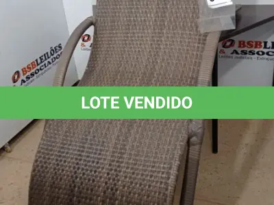 LOTE 014 - 01 CADEIRA DE JARDIM (ESPRIGUICADEIRA). (NO ESTADO EM QUE SE ENCONTRA. SUJEITO A AVARIAS OCULTAS/VISÍVEIS.) AV9505A
