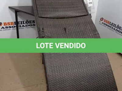 LOTE 039 - 01 ESPREGUIÇADEIRA. (NO ESTADO EM QUE SE ENCONTRA. SUJEITO A AVARIAS OCULTAS/VISÍVEIS.) BH1669H