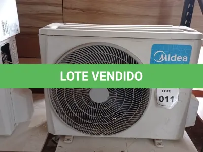 LOTE 011 - 01 CONDENSADORA MIDEA INVERT.18.000BTUS (NO ESTADO EM QUE SE ENCONTRA. SUJEITO A AVARIAS OCULTAS/VISÍVEIS.)