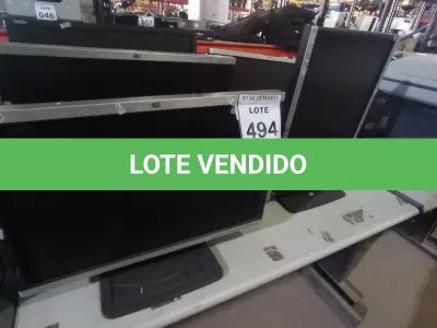 LOTE 494 - 04 MONITORES MARCA HP E 01 MONITOR MARCA LENOVO. (NO ESTADO) ATENÇÃO! FAZER A VISITAÇÃO ANTES DE ARREMATAR, NÃO SABEMOS SE FUNCIONA, LEILÃO NÃO TEM GARANTIA E NEM DEVOLUÇÃO, SUJEITO A POSSÍVEIS AVARIAS VISÍVEIS/OCULTAS E/OU AUSÊNCIA DE COMPONENTES.