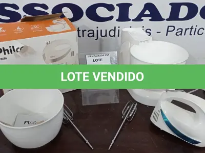 LOTE 043 - 01 BATEDEIRA PHILCO PARIS 110V. (NO ESTADO EM QUE SE ENCONTRA. SUJEITO A AVARIAS OCULTAS/VISÍVEIS.)