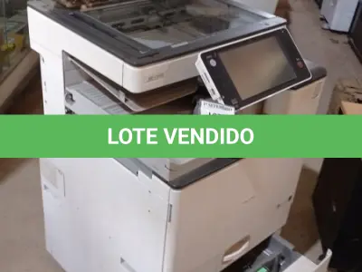LOTE 337 - 01 COPIADORA MULTIFUNCIONAL MARCA RICOH MODELO MP C5503. (NO ESTADO) ATENÇÃO! FAZER A VISITAÇÃO ANTES DE ARREMATAR, NÃO SABEMOS SE FUNCIONA, LEILÃO NÃO TEM GARANTIA E NEM DEVOLUÇÃO, SUJEITO A POSSÍVEIS AVARIAS VISÍVEIS/OCULTAS E/OU AUSÊNCIA DE COMPONENTES.