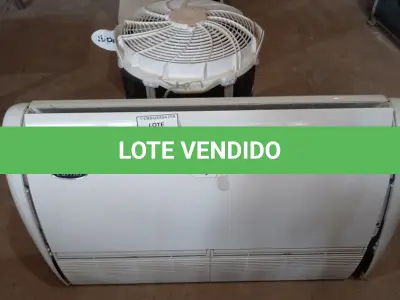 LOTE 118 - 01 AR CONDICIONADO. (NO ESTADO EM QUE SE ENCONTRA. SUJEITO A AVARIAS OCULTAS/VISÍVEIS.) AV9963P