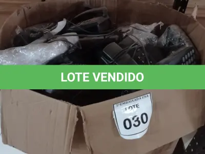 LOTE 030 - 50 APARELHOS TELEFÔNICOS. (NO ESTADO EM QUE SE ENCONTRA. SUJEITO A AVARIAS OCULTAS/VISÍVEIS.)