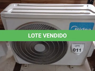 LOTE 011 - 01 CONDENSADORA MIDEA INVERT.18.000BTUS (NO ESTADO EM QUE SE ENCONTRA. SUJEITO A AVARIAS OCULTAS/VISÍVEIS.)