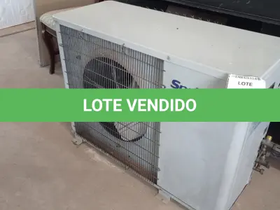 LOTE 101 - 01 CONDENSADORA SPRINGER 18.000BTUS. (NO ESTADO EM QUE SE ENCONTRA. SUJEITO A AVARIAS OCULTAS/VISÍVEIS.)