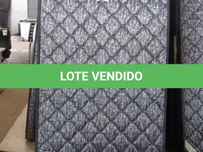 LOTE 092 - 01 COLCHÃO DE SOLTEIRO COM BASE 1,88CM X 0,88CM. (NO ESTADO EM QUE SE ENCONTRA. SUJEITO A AVARIAS OCULTAS/VISÍVEIS.) BJ7216G