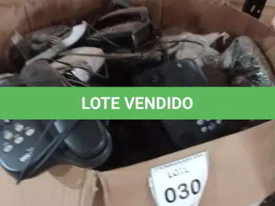 LOTE 030 - 50 APARELHOS TELEFÔNICOS. (NO ESTADO EM QUE SE ENCONTRA. SUJEITO A AVARIAS OCULTAS/VISÍVEIS.)