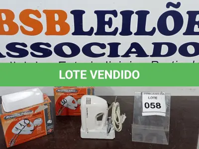 LOTE 058 - 02 BATEDEIRAS EASY MIX 110V. (NO ESTADO EM QUE SE ENCONTRA. SUJEITO A AVARIAS OCULTAS/VISÍVEIS.)