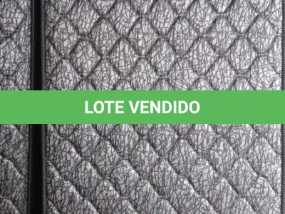 LOTE 162 - 01 COLCHÃO SOLTEIRO COM BASE 1,88CM X 0,88CM. (NO ESTADO EM QUE SE ENCONTRA. SUJEITO A AVARIAS OCULTAS/VISÍVEIS.) BJ7219W