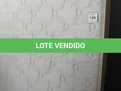 LOTE 106 - 01 COLCHÃO DE CASAL 1,98CM X 1,58CM. (NO ESTADO EM QUE SE ENCONTRA. SUJEITO A AVARIAS OCULTAS/VISÍVEIS.) BJ7491G
