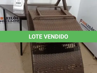 LOTE 035 - 01 ESPREGUIÇADEIRA BF1638C. (NO ESTADO EM QUE SE ENCONTRA. SUJEITO A AVARIAS OCULTAS/VISÍVEIS.)