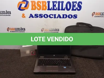 LOTE 069 - 01 NOTEBOOK MARCA HP COM BOLSA. (NO ESTADO) ATENÇÃO! FAZER A VISITAÇÃO ANTES DE ARREMATAR, NÃO SABEMOS SE FUNCIONA, LEILÃO NÃO TEM GARANTIA E NEM DEVOLUÇÃO, SUJEITO A POSSÍVEIS AVARIAS VISÍVEIS/OCULTAS E/OU AUSÊNCIA DE COMPONENTES.