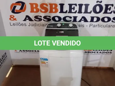 LOTE 029 - 01 LAVADORA DE ROUPAS MUELLER POPMATIC AUTOMÁTICA 6KG - 110VOLTS (NO ESTADO, NÃO SABEMOS SE FUNCIONA. LEILÃO NÃO TEM GARANTIA E NEM DEVOLUÇÃO, SUJEITO A POSSÍVEIS AVARIAS VISÍVEIS/OCULTAS E/OU AUSÊNCIA DE COMPONENTES)