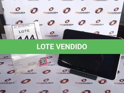 LOTE 144 - 01 TABLET HP ELITEPAD. (NO ESTADO) ATENÇÃO! FAZER A VISITAÇÃO ANTES DE ARREMATAR, NÃO SABEMOS SE FUNCIONA, LEILÃO NÃO TEM GARANTIA E NEM DEVOLUÇÃO, SUJEITO A POSSÍVEIS AVARIAS VISÍVEIS/OCULTAS E/OU AUSÊNCIA DE COMPONENTES.
