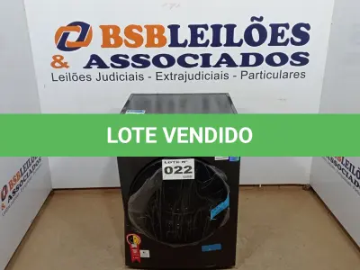 LOTE 022 - 01 LAVA E SECA MIDEA 11KG MOTOR INVERTER, MF200D110WB 110VOLTS (NO ESTADO, NÃO SABEMOS SE FUNCIONA. LEILÃO NÃO TEM GARANTIA E NEM DEVOLUÇÃO, SUJEITO A POSSÍVEIS AVARIAS VISÍVEIS/OCULTAS E/OU AUSÊNCIA DE COMPONENTES)