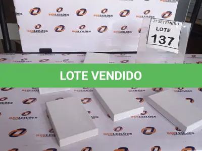 LOTE 137 - 05 BATERIAS EXTERNAS. (NO ESTADO) ATENÇÃO! FAZER A VISITAÇÃO ANTES DE ARREMATAR, NÃO SABEMOS SE FUNCIONA, LEILÃO NÃO TEM GARANTIA E NEM DEVOLUÇÃO, SUJEITO A POSSÍVEIS AVARIAS VISÍVEIS/OCULTAS E/OU AUSÊNCIA DE COMPONENTES.