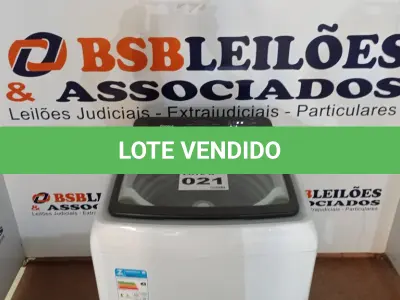 LOTE 021 - 01 LAVADORA DE ROUPAS CONSUL 15KG CESTO INOX - 12 PROGRAMAS DE LAVAGEM CWN15AB 220 VOLTS (NO ESTADO, NÃO SABEMOS SE FUNCIONA. LEILÃO NÃO TEM GARANTIA E NEM DEVOLUÇÃO, SUJEITO A POSSÍVEIS AVARIAS VISÍVEIS/OCULTAS E/OU AUSÊNCIA DE COMPONENTES)