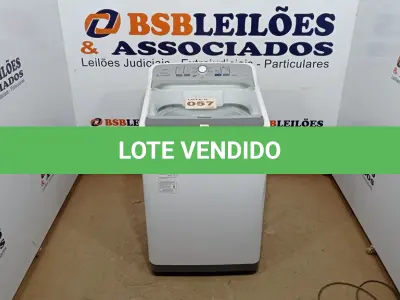 LOTE 057 - 01 LAVADORA DE ROUPAS PANASONIC NA-F120B1WA - 12KG CESTO INOX 110VOLTS (NO ESTADO, NÃO SABEMOS SE FUNCIONA. LEILÃO NÃO TEM GARANTIA E NEM DEVOLUÇÃO, SUJEITO A POSSÍVEIS AVARIAS VISÍVEIS/OCULTAS E/OU AUSÊNCIA DE COMPONENTES)