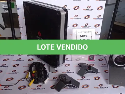 LOTE 135 - 01 LOTE COM EQUIPAMENTOS DE VIDEOCONFERÊNCIA MARCA POLYCOM. (NO ESTADO) ATENÇÃO! FAZER A VISITAÇÃO ANTES DE ARREMATAR, NÃO SABEMOS SE FUNCIONA, LEILÃO NÃO TEM GARANTIA E NEM DEVOLUÇÃO, SUJEITO A POSSÍVEIS AVARIAS VISÍVEIS/OCULTAS E/OU AUSÊNCIA DE COMPONENTES.