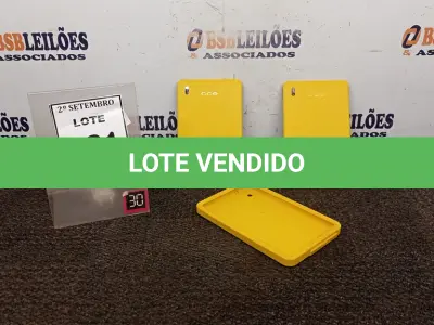 LOTE 021 - 02 TABLETS MARCA CCE. (NO ESTADO) ATENÇÃO! FAZER A VISITAÇÃO ANTES DE ARREMATAR, NÃO SABEMOS SE FUNCIONA, LEILÃO NÃO TEM GARANTIA E NEM DEVOLUÇÃO, SUJEITO A POSSÍVEIS AVARIAS VISÍVEIS/OCULTAS E/OU AUSÊNCIA DE COMPONENTES.