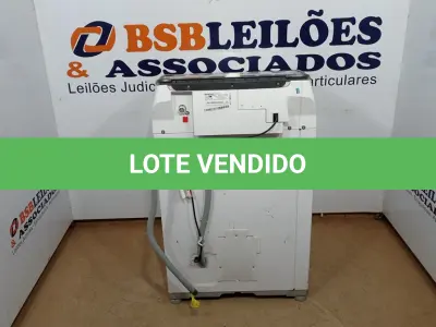 LOTE 019 - 01 MÁQUINA DE LAVAR 17KG - BRASTEMP - 220VOLTS (NO ESTADO, NÃO SABEMOS SE FUNCIONA. LEILÃO NÃO TEM GARANTIA E NEM DEVOLUÇÃO, SUJEITO A POSSÍVEIS AVARIAS VISÍVEIS/OCULTAS E/OU AUSÊNCIA DE COMPONENTES)