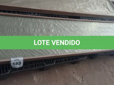 LOTE 183 - 02 VIDROS TEMPERADOS 2,20CM X 0,47CM. 0,8MM. (NO ESTADO EM QUE SE ENCONTRA. SUJEITO A AVARIAS OCULTAS/VISÍVEIS.)