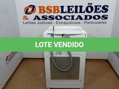 LOTE 012 - 01 LAVADORA DE ROUPAS 12KG LAC12 ELECTROLUX 110VOLTS (NO ESTADO, NÃO SABEMOS SE FUNCIONA. LEILÃO NÃO TEM GARANTIA E NEM DEVOLUÇÃO, SUJEITO A POSSÍVEIS AVARIAS VISÍVEIS/OCULTAS E/OU AUSÊNCIA DE COMPONENTES)