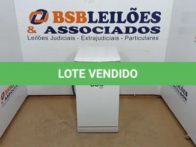 LOTE 003 - 01 LAVA-LOUÇAS ELECTROLUX LL10B 10 SERVIÇOS 220VOLTS (NO ESTADO, NÃO SABEMOS SE FUNCIONA. LEILÃO NÃO TEM GARANTIA E NEM DEVOLUÇÃO, SUJEITO A POSSÍVEIS AVARIAS VISÍVEIS/OCULTAS E/OU AUSÊNCIA DE COMPONENTES)