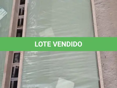 LOTE 217 - 03 VIDROS TEMPERADOS 1,50CM X 0,46CM. 0,8MM. (NO ESTADO EM QUE SE ENCONTRA. SUJEITO A AVARIAS OCULTAS/VISÍVEIS.)