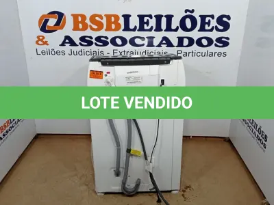 LOTE 024 - 01 LAVADORA DE ROUPAS BRASTEMP 15 KG BRANCA - BWF15AB 220VOLTS (NO ESTADO, NÃO SABEMOS SE FUNCIONA. LEILÃO NÃO TEM GARANTIA E NEM DEVOLUÇÃO, SUJEITO A POSSÍVEIS AVARIAS VISÍVEIS/OCULTAS E/OU AUSÊNCIA DE COMPONENTES)