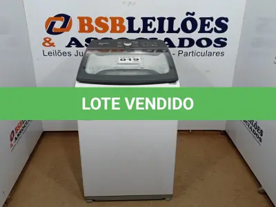 LOTE 019 - 01 MÁQUINA DE LAVAR 17KG - BRASTEMP - 220VOLTS (NO ESTADO, NÃO SABEMOS SE FUNCIONA. LEILÃO NÃO TEM GARANTIA E NEM DEVOLUÇÃO, SUJEITO A POSSÍVEIS AVARIAS VISÍVEIS/OCULTAS E/OU AUSÊNCIA DE COMPONENTES)