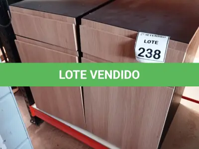 LOTE 238 - 02 GAVETEIROS COM 01 GAVETA E SUPORTE PARA CPU. (NO ESTADO) ATENÇÃO! FAZER A VISITAÇÃO ANTES DE ARREMATAR, NÃO SABEMOS SE FUNCIONA, LEILÃO NÃO TEM GARANTIA E NEM DEVOLUÇÃO, SUJEITO A POSSÍVEIS AVARIAS VISÍVEIS/OCULTAS E/OU AUSÊNCIA DE COMPONENTES.