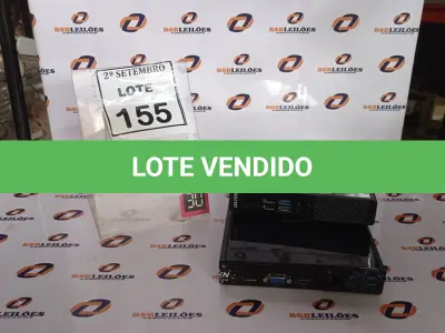 LOTE 155 - 02 MINIS PC MARCA DATEN. (NO ESTADO) ATENÇÃO! FAZER A VISITAÇÃO ANTES DE ARREMATAR, NÃO SABEMOS SE FUNCIONA, LEILÃO NÃO TEM GARANTIA E NEM DEVOLUÇÃO, SUJEITO A POSSÍVEIS AVARIAS VISÍVEIS/OCULTAS E/OU AUSÊNCIA DE COMPONENTES.