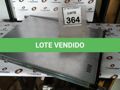 LOTE 364 - 01 SERVIDOR DE RACK MARCA DIEBOLD. (NO ESTADO) ATENÇÃO! FAZER A VISITAÇÃO ANTES DE ARREMATAR, NÃO SABEMOS SE FUNCIONA, LEILÃO NÃO TEM GARANTIA E NEM DEVOLUÇÃO, SUJEITO A POSSÍVEIS AVARIAS VISÍVEIS/OCULTAS E/OU AUSÊNCIA DE COMPONENTES.