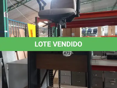 LOTE 472 - 02 MESAS COM 02 CADEIRAS. (NO ESTADO) ATENÇÃO! FAZER A VISITAÇÃO ANTES DE ARREMATAR, NÃO SABEMOS SE FUNCIONA, LEILÃO NÃO TEM GARANTIA E NEM DEVOLUÇÃO, SUJEITO A POSSÍVEIS AVARIAS VISÍVEIS/OCULTAS E/OU AUSÊNCIA DE COMPONENTES.