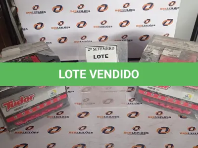 LOTE 436 - 02 BATERIAS ESTACIONÁRIAS MARCA TUDOR. (NO ESTADO) ATENÇÃO! FAZER A VISITAÇÃO ANTES DE ARREMATAR, NÃO SABEMOS SE FUNCIONA, LEILÃO NÃO TEM GARANTIA E NEM DEVOLUÇÃO, SUJEITO A POSSÍVEIS AVARIAS VISÍVEIS/OCULTAS E/OU AUSÊNCIA DE COMPONENTES.