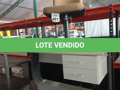 LOTE 481 - 02 MESAS E 02 CADEIRAS. (NO ESTADO) ATENÇÃO! FAZER A VISITAÇÃO ANTES DE ARREMATAR, NÃO SABEMOS SE FUNCIONA, LEILÃO NÃO TEM GARANTIA E NEM DEVOLUÇÃO, SUJEITO A POSSÍVEIS AVARIAS VISÍVEIS/OCULTAS E/OU AUSÊNCIA DE COMPONENTES.