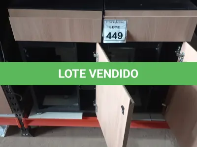LOTE 449 - 02 GAVETEIROS COM 01 GAVETA E SUPORTE PARA CPU. (NO ESTADO) ATENÇÃO! FAZER A VISITAÇÃO ANTES DE ARREMATAR, NÃO SABEMOS SE FUNCIONA, LEILÃO NÃO TEM GARANTIA E NEM DEVOLUÇÃO, SUJEITO A POSSÍVEIS AVARIAS VISÍVEIS/OCULTAS E/OU AUSÊNCIA DE COMPONENTES.