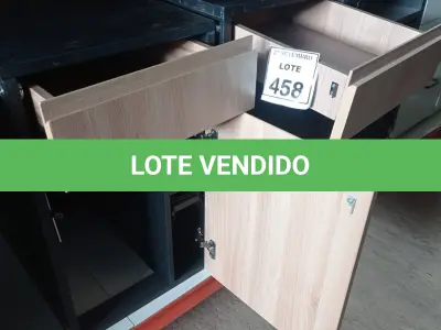 LOTE 458 - 02 GAVETEIROS COM 01 GAVETA E SUPORTE PARA CPU. (NO ESTADO) ATENÇÃO! FAZER A VISITAÇÃO ANTES DE ARREMATAR, NÃO SABEMOS SE FUNCIONA, LEILÃO NÃO TEM GARANTIA E NEM DEVOLUÇÃO, SUJEITO A POSSÍVEIS AVARIAS VISÍVEIS/OCULTAS E/OU AUSÊNCIA DE COMPONENTES.