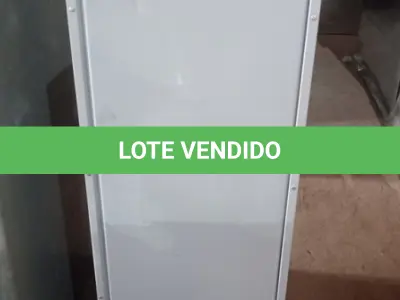 LOTE 393 - 01 ARQUIVO DE AÇO COM 04 GAVETAS. (NO ESTADO) ATENÇÃO! FAZER A VISITAÇÃO ANTES DE ARREMATAR, NÃO SABEMOS SE FUNCIONA, LEILÃO NÃO TEM GARANTIA E NEM DEVOLUÇÃO, SUJEITO A POSSÍVEIS AVARIAS VISÍVEIS/OCULTAS E/OU AUSÊNCIA DE COMPONENTES.