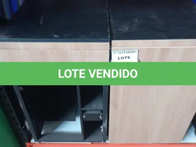 LOTE 424 - 02 GAVETEIROS COM 01 GAVETA E SUPORTE PARA CPU. (NO ESTADO) ATENÇÃO! FAZER A VISITAÇÃO ANTES DE ARREMATAR, NÃO SABEMOS SE FUNCIONA, LEILÃO NÃO TEM GARANTIA E NEM DEVOLUÇÃO, SUJEITO A POSSÍVEIS AVARIAS VISÍVEIS/OCULTAS E/OU AUSÊNCIA DE COMPONENTES.