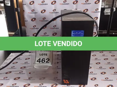 LOTE 462 - 01 NOBREAK MARCA LACERDA. (NO ESTADO) ATENÇÃO! FAZER A VISITAÇÃO ANTES DE ARREMATAR, NÃO SABEMOS SE FUNCIONA, LEILÃO NÃO TEM GARANTIA E NEM DEVOLUÇÃO, SUJEITO A POSSÍVEIS AVARIAS VISÍVEIS/OCULTAS E/OU AUSÊNCIA DE COMPONENTES.