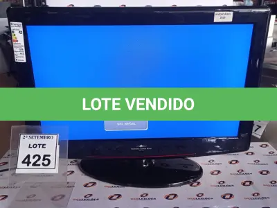LOTE 425 - 01 TV LCD 26’’. (NO ESTADO) ATENÇÃO! FAZER A VISITAÇÃO ANTES DE ARREMATAR, NÃO SABEMOS SE FUNCIONA, LEILÃO NÃO TEM GARANTIA E NEM DEVOLUÇÃO, SUJEITO A POSSÍVEIS AVARIAS VISÍVEIS/OCULTAS E/OU AUSÊNCIA DE COMPONENTES.