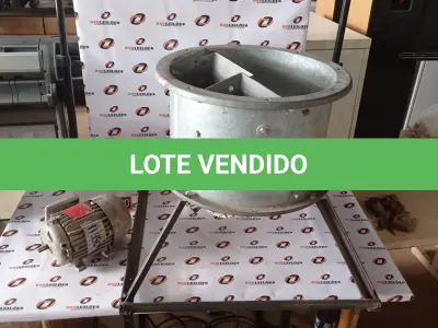 LOTE 333 - 01 EXAUSTOR. (NO ESTADO) ATENÇÃO! FAZER A VISITAÇÃO ANTES DE ARREMATAR, NÃO SABEMOS SE FUNCIONA, LEILÃO NÃO TEM GARANTIA E NEM DEVOLUÇÃO, SUJEITO A POSSÍVEIS AVARIAS VISÍVEIS/OCULTAS E/OU AUSÊNCIA DE COMPONENTES.